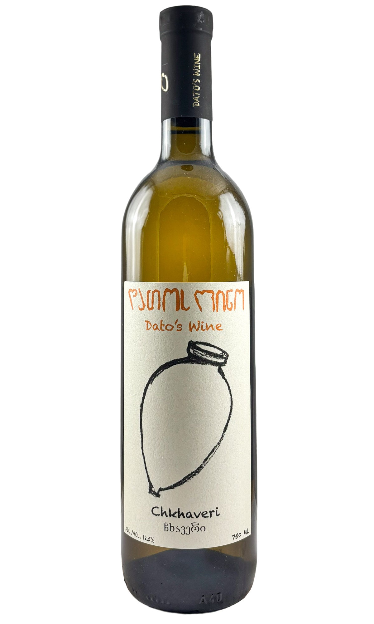 Bottle of Dato's Wines, Chkhaveri Amber, 2024 - Orange Wine - Flatiron Wines & Spirits - New York