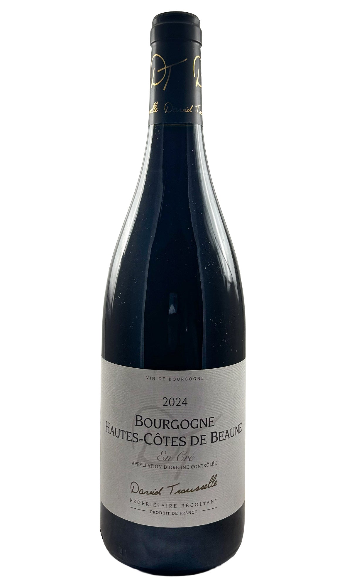 Bottle of David Trousselle, Hautes-Cotes de Beaune Rouge "En Cre", 2024 - Red Wine - Flatiron Wines & Spirits - New York