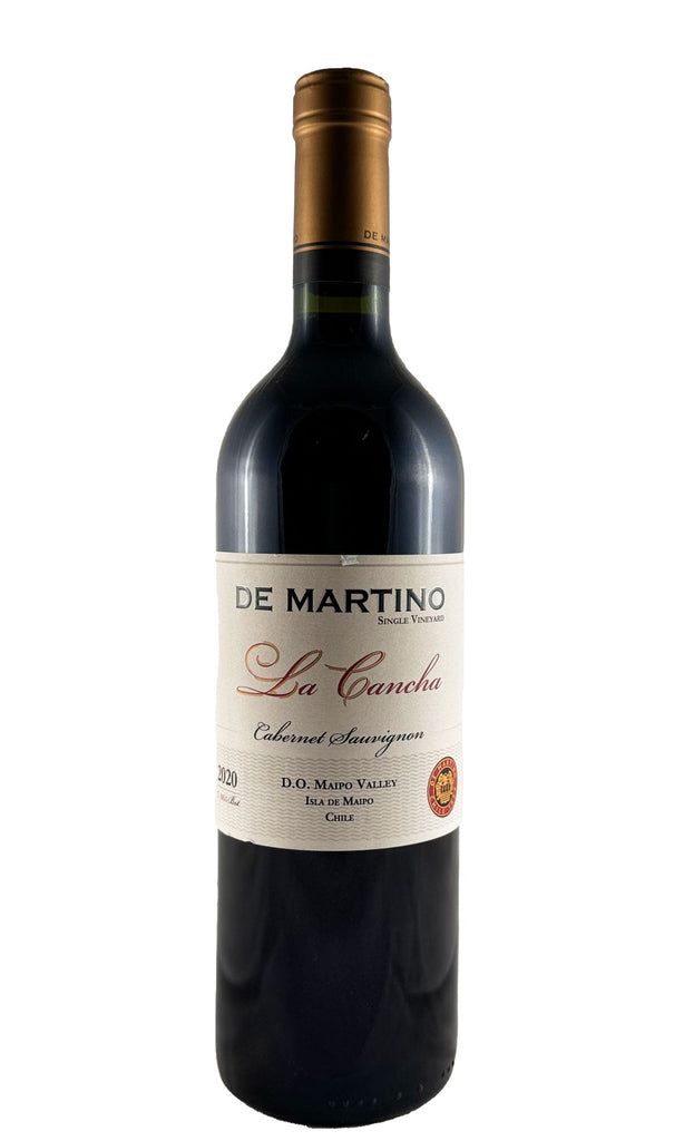 Bottle of De Martino, Cabernet Sauvignon La Cancha Vineyard Valle del Maipo, 2020 - Red Wine - Flatiron Wines & Spirits - New York