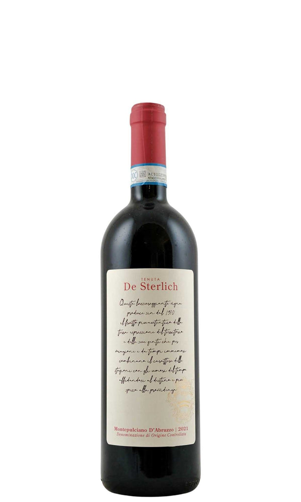 Bottle of De Sterlich, Montepulciano d'Abruzzo, 2021 - Red Wine - Flatiron Wines & Spirits - New York