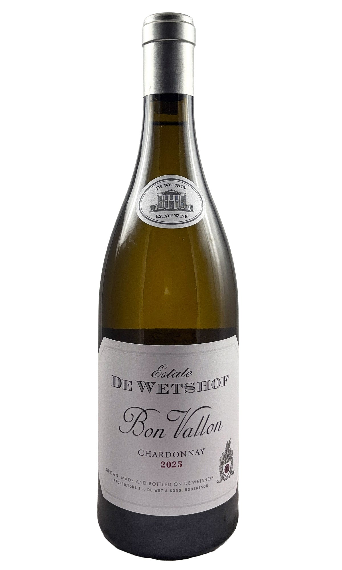 Bottle of De Wetshof, Bon Vallon Chardonnay, 2025 - White Wine - Flatiron Wines & Spirits - New York