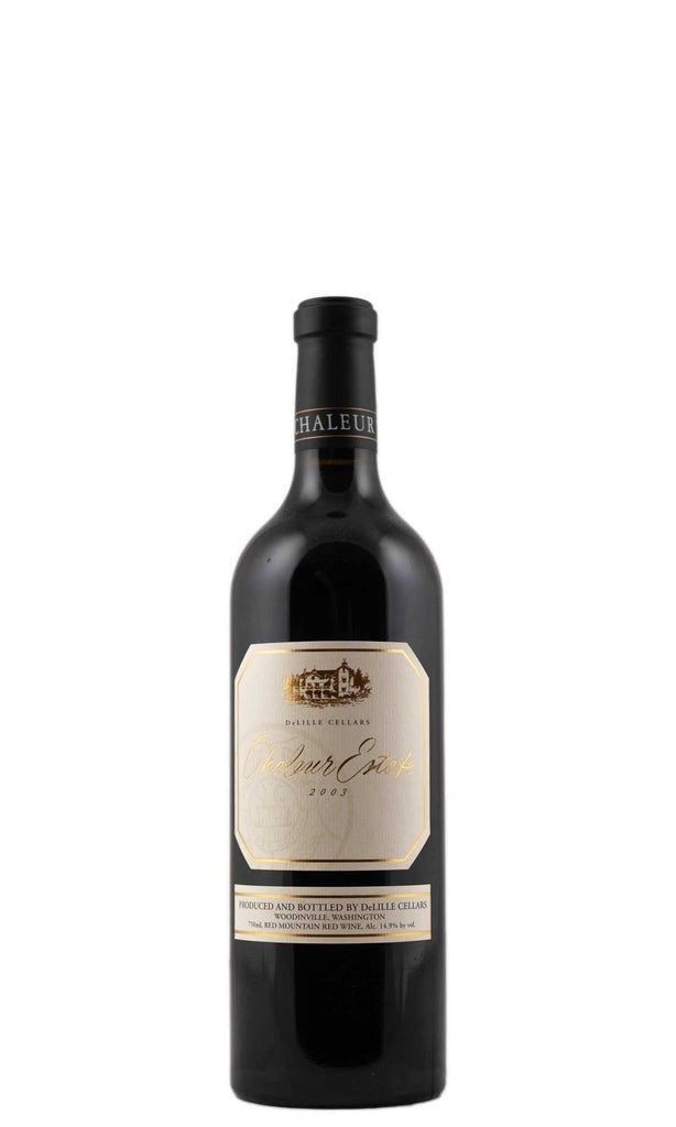 Bottle of DeLille Cellars, Chaleur Estate, 2003 - Red Wine - Flatiron Wines & Spirits - New York