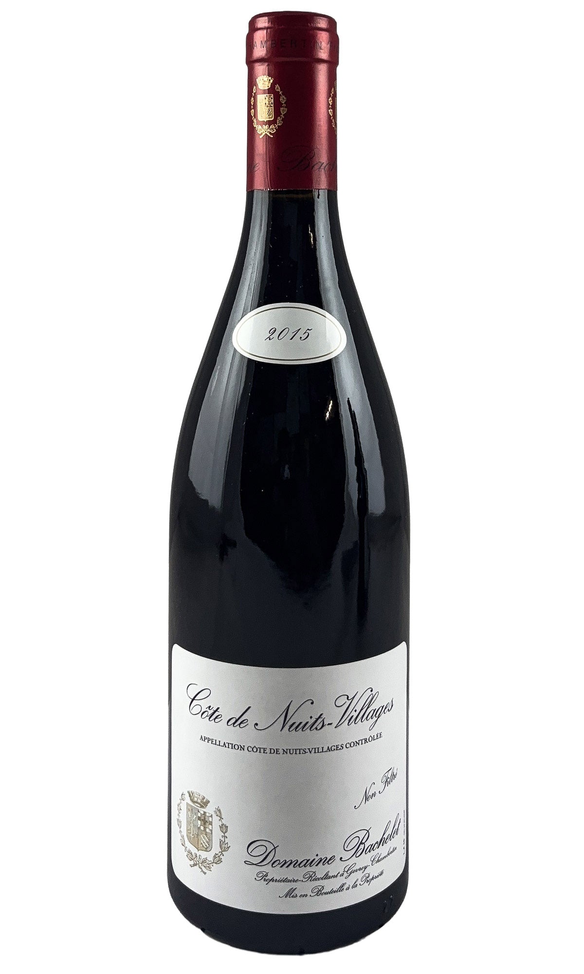 Bottle of Denis Bachelet, Cotes de Nuits-Villages, 2015 - Red Wine - Flatiron Wines & Spirits - New York
