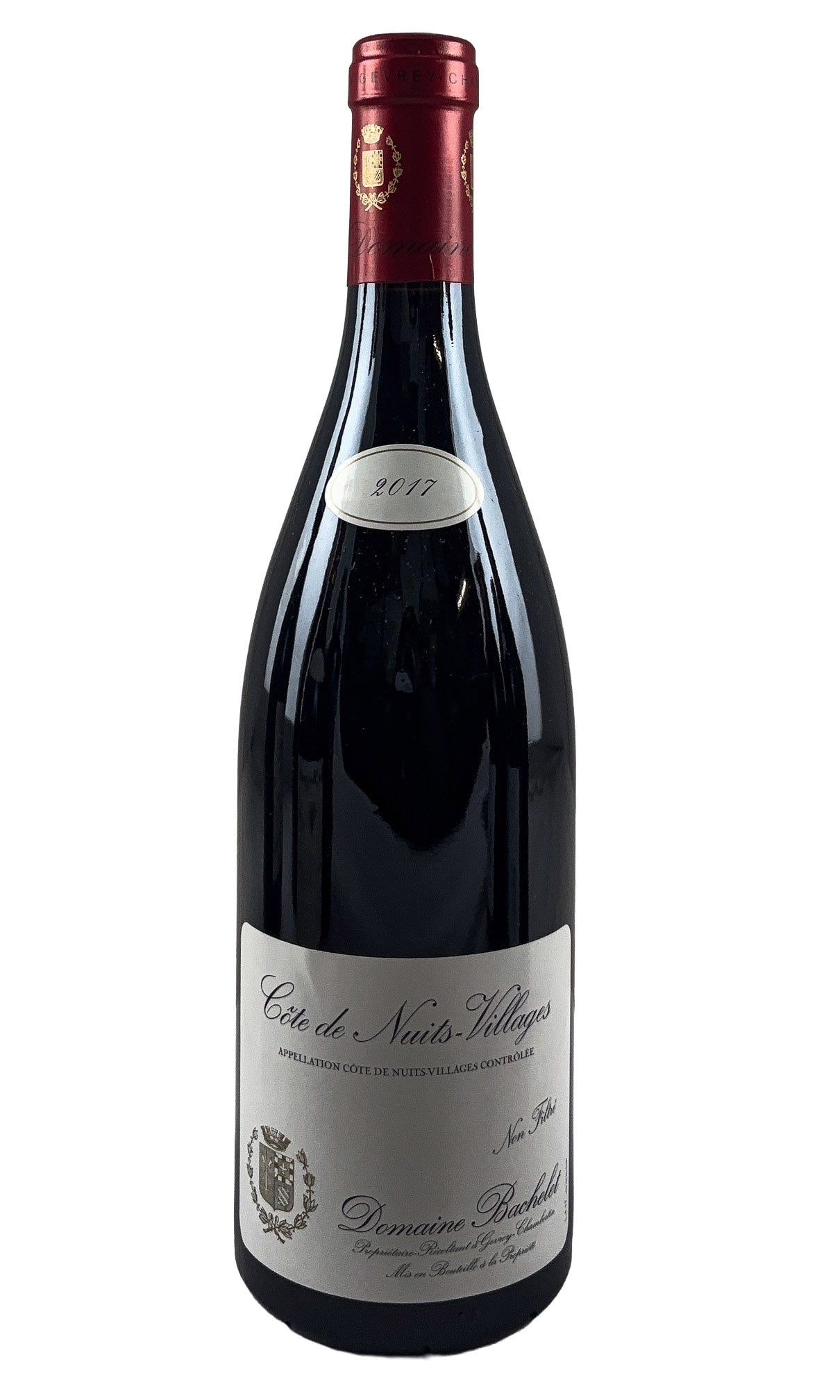 Bottle of Denis Bachelet, Cotes de Nuits-Villages, 2017 - Red Wine - Flatiron Wines & Spirits - New York