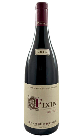 Bottle of Denis Berthaut, Fixin Les Clos, 2014 - Red Wine - Flatiron Wines & Spirits - New York