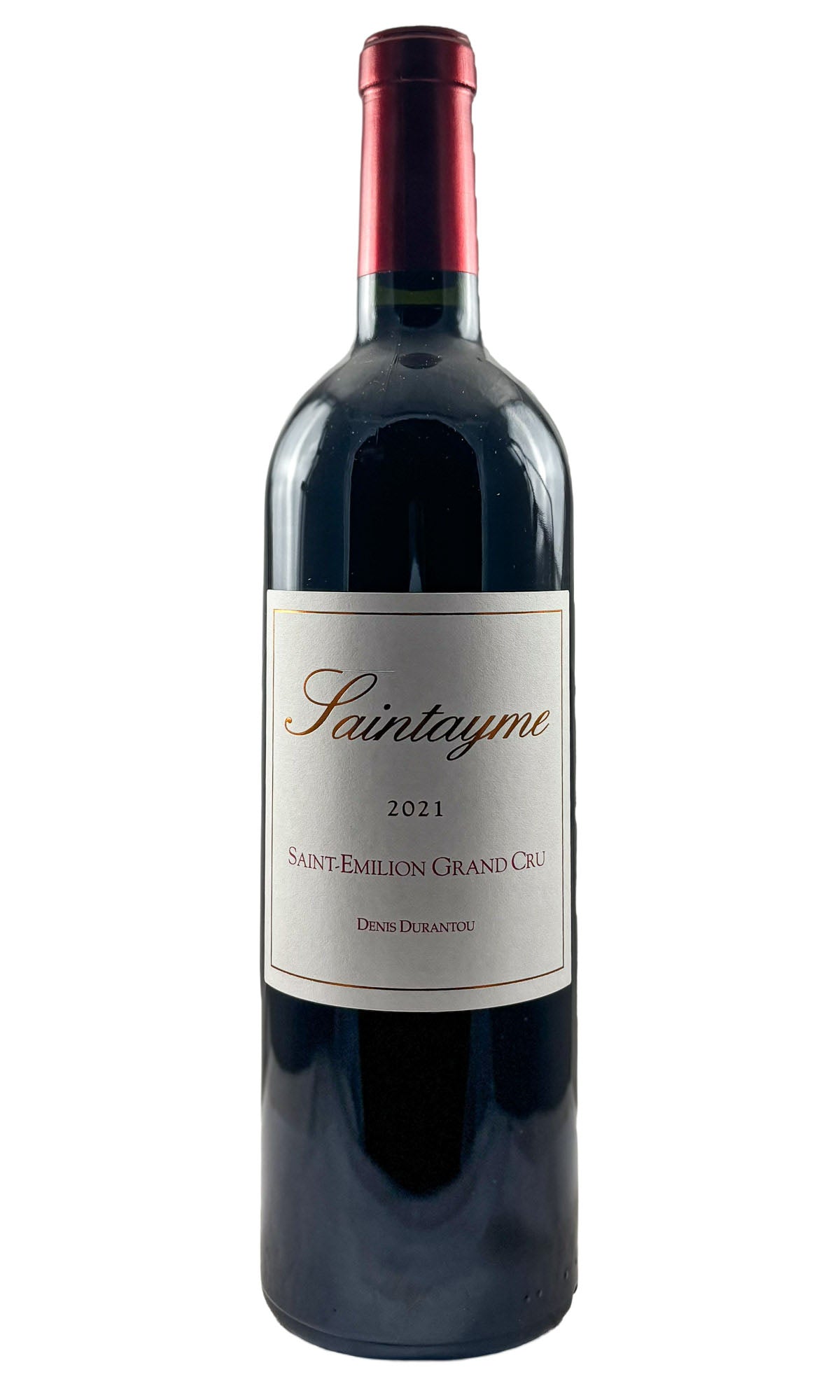 Bottle of Denis Durantou, Saintayme Saint-Emilion Grand Cru, 2021 - Red Wine - Flatiron Wines & Spirits - New York
