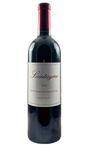 Bottle of Denis Durantou, Saintayme Saint-Emilion Grand Cru, 2021 - Red Wine - Flatiron Wines & Spirits - New York
