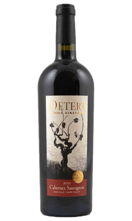 Bottle of Detert Family Vineyards, Cabernet Sauvignon 'Napa Valley', 2021 - Red Wine - Flatiron Wines & Spirits - New York