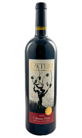 Bottle of Detert Family Vineyards, Oakville Cabernet Franc, 2022 - Red Wine - Flatiron Wines & Spirits - New York