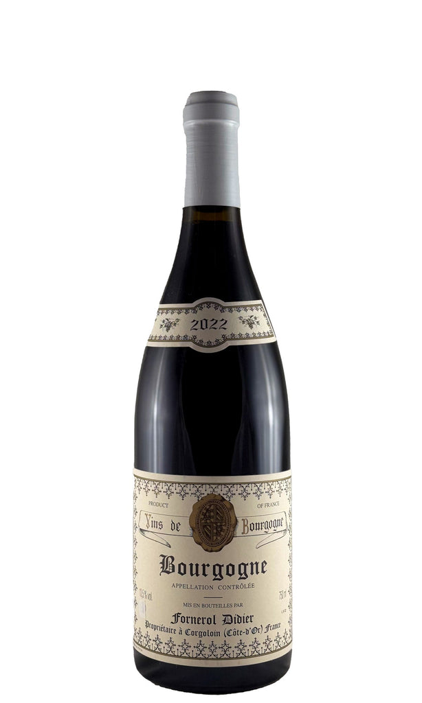 Bottle of Didier Fornerol, Bourgogne Rouge, 2022 - Red Wine - Flatiron Wines & Spirits - New York