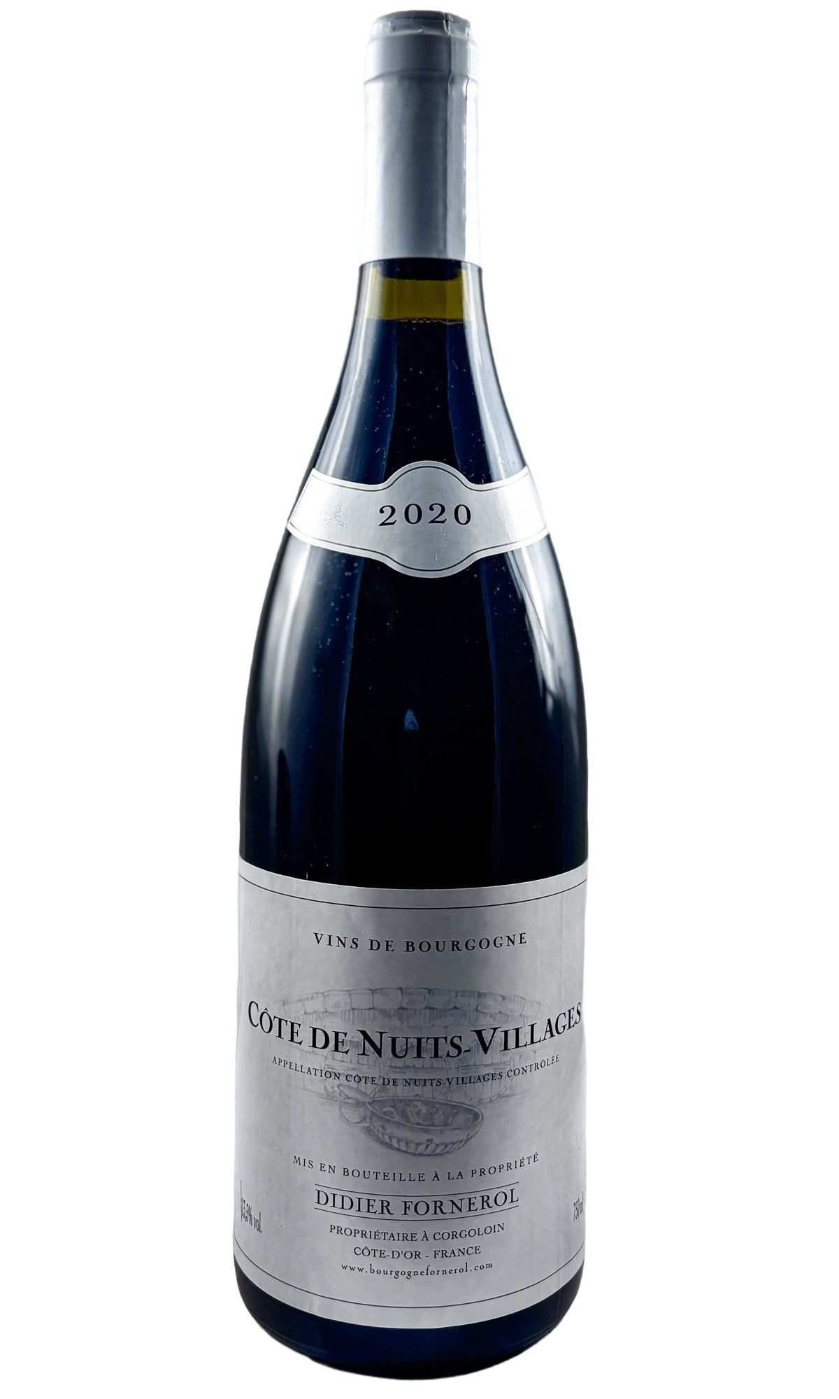 Bottle of Didier Fornerol, Cote de Nuits Villages Rouge, 2020 - Red Wine - Flatiron Wines & Spirits - New York