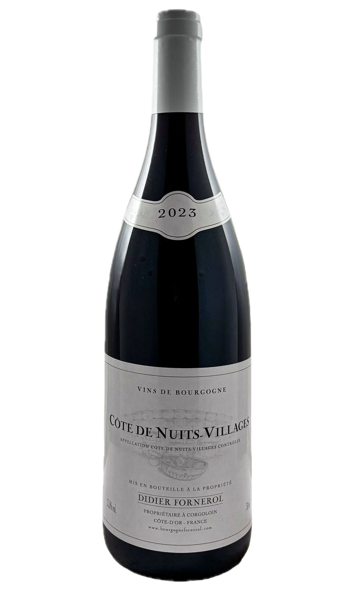 Bottle of Didier Fornerol, Cote de Nuits Villages Rouge, 2023 - Red Wine - Flatiron Wines & Spirits - New York