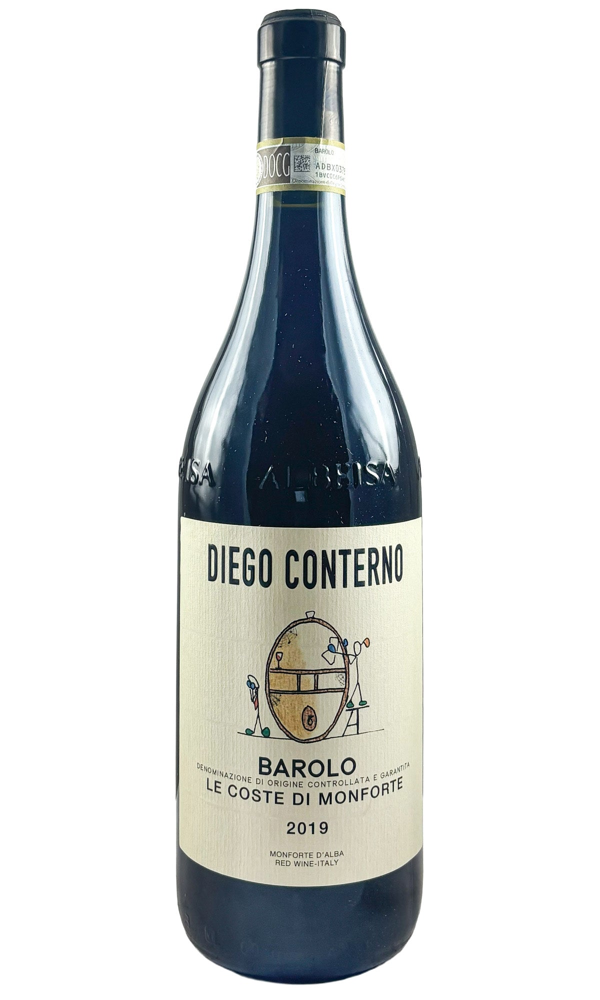 Bottle of Diego Conterno, Barolo "Le Coste di Monforte DOCG", 2019 - Red Wine - Flatiron Wines & Spirits - New York