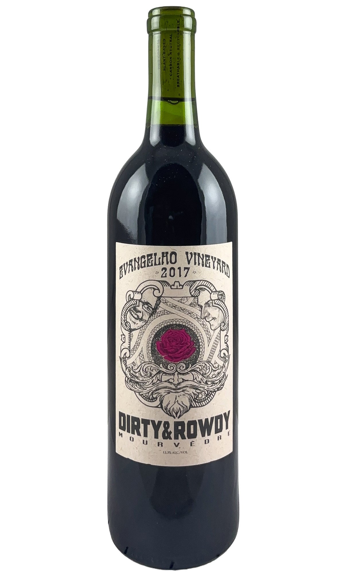 Bottle of Dirty and Rowdy, Mourvedre Evangelho Vineyard, 2017 - Red Wine - Flatiron Wines & Spirits - New York