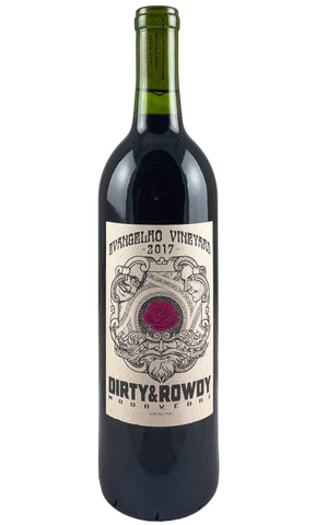 Bottle of Dirty and Rowdy, Mourvedre Evangelho Vineyard, 2017 - Red Wine - Flatiron Wines & Spirits - New York