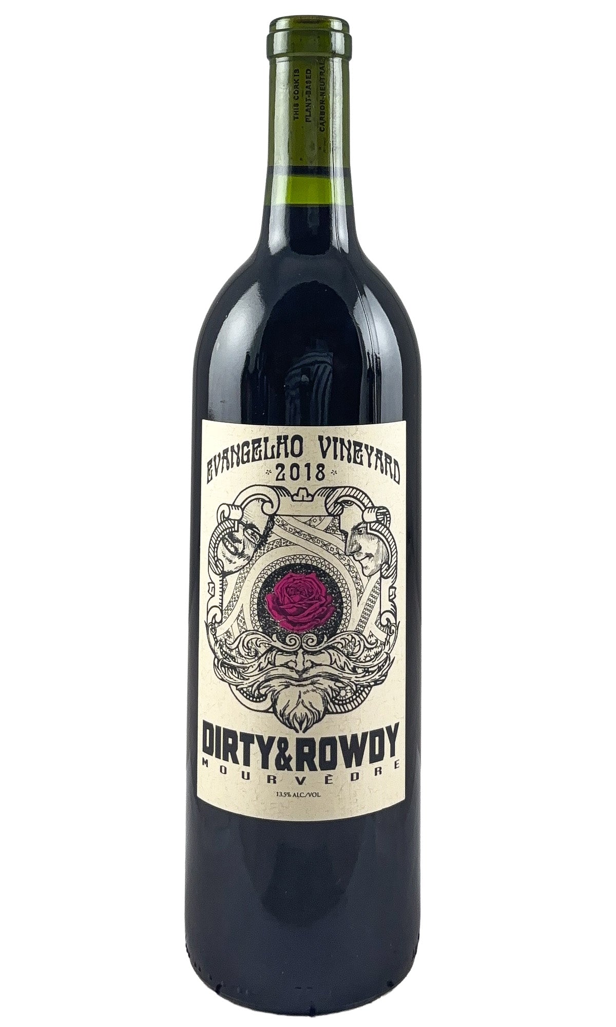 Bottle of Dirty and Rowdy, Mourvedre Evangelho Vineyard, 2018 - Red Wine - Flatiron Wines & Spirits - New York