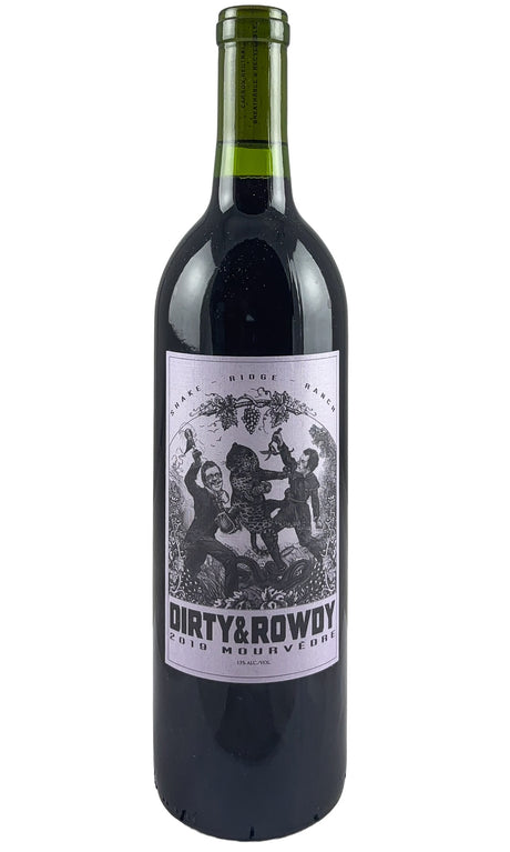 Bottle of Dirty and Rowdy, Mourvedre Shake Ridge Ranch, 2019 - Red Wine - Flatiron Wines & Spirits - New York
