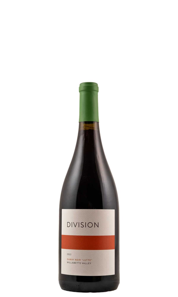 Bottle of Division, Gamay Lutte Willamette Valley, 2022 - Red Wine - Flatiron Wines & Spirits - New York