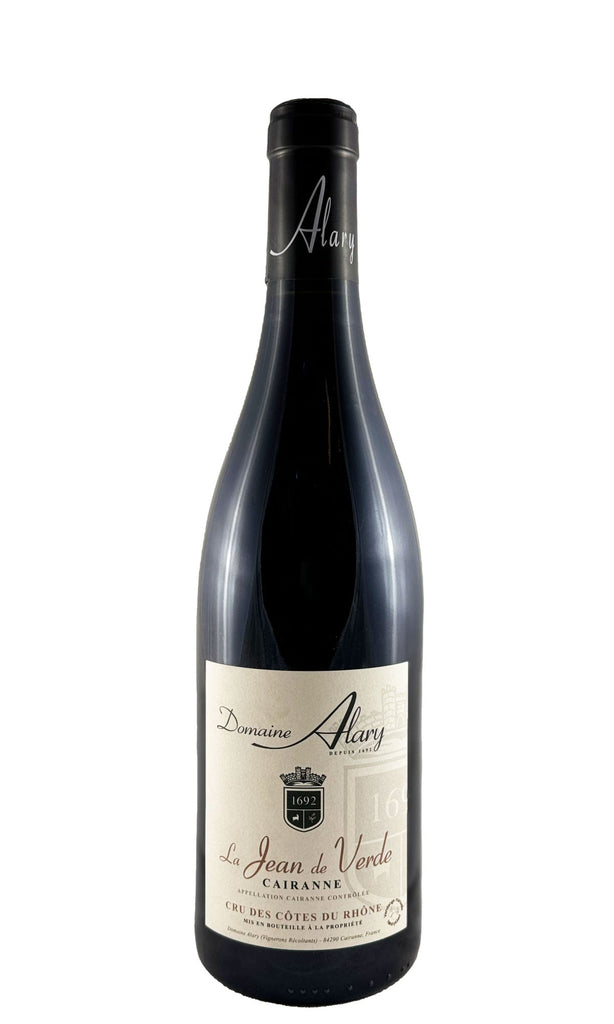 Bottle of Domaine Alary, Cairanne 'La Jean de Verde', 2019 - Red Wine - Flatiron Wines & Spirits - New York