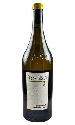 Bottle of Domaine Andre et Mireille Tissot (Benedicte et Stephane Tissot), Arbois Chardonnay 'Les Bruyeres', 2023 - White Wine - Flatiron Wines & Spirits - New York