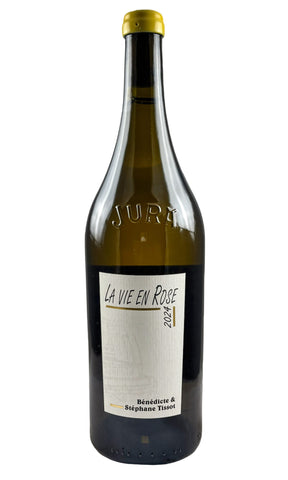 Bottle of Domaine Andre et Mireille Tissot (Benedicte et Stephane Tissot), Cotes du Jura 'La Vie en Rose', 2024 - White Wine - Flatiron Wines & Spirits - New York
