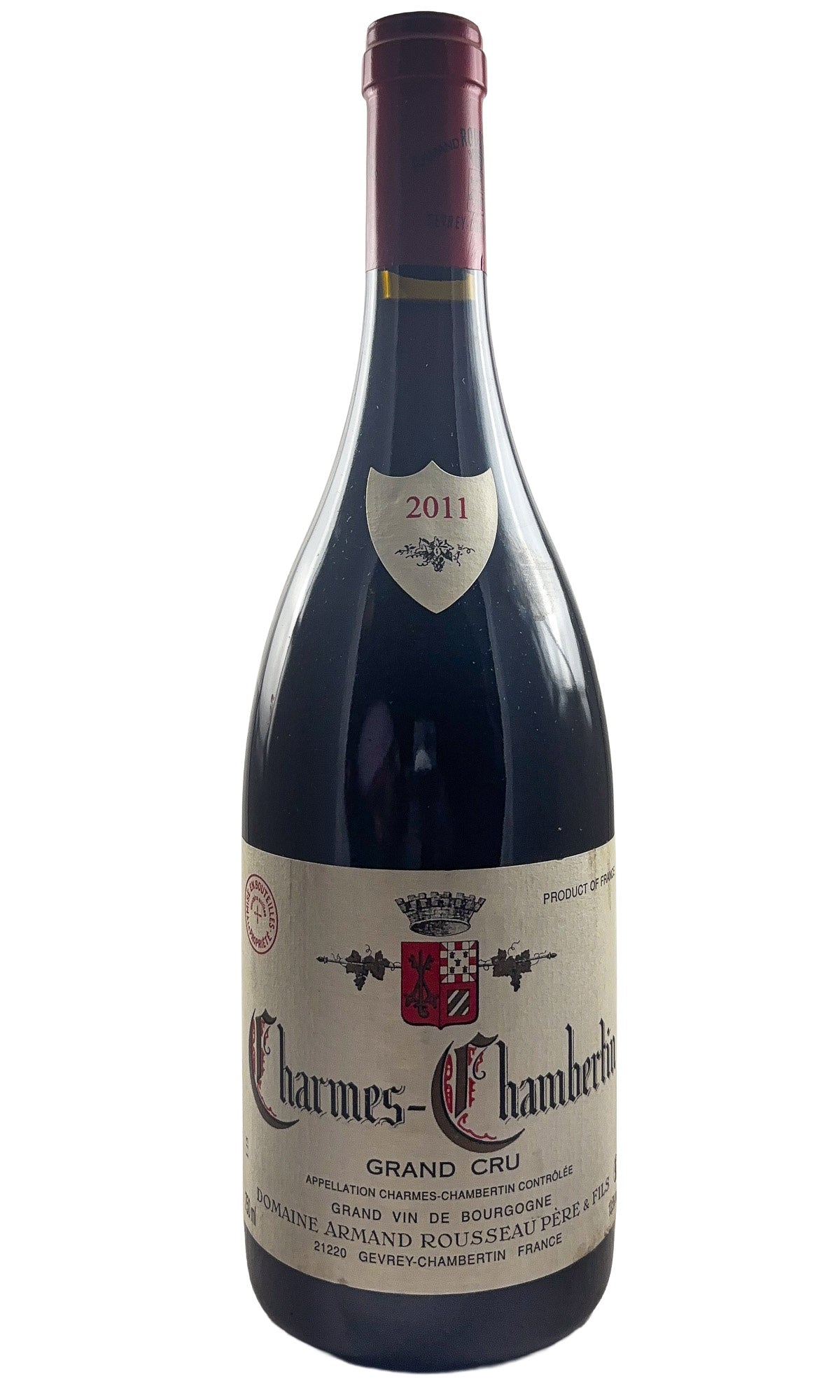 Bottle of Domaine Armand Rousseau, Charmes-Chambertin Grand Cru, 2011 - Red Wine - Flatiron Wines & Spirits - New York