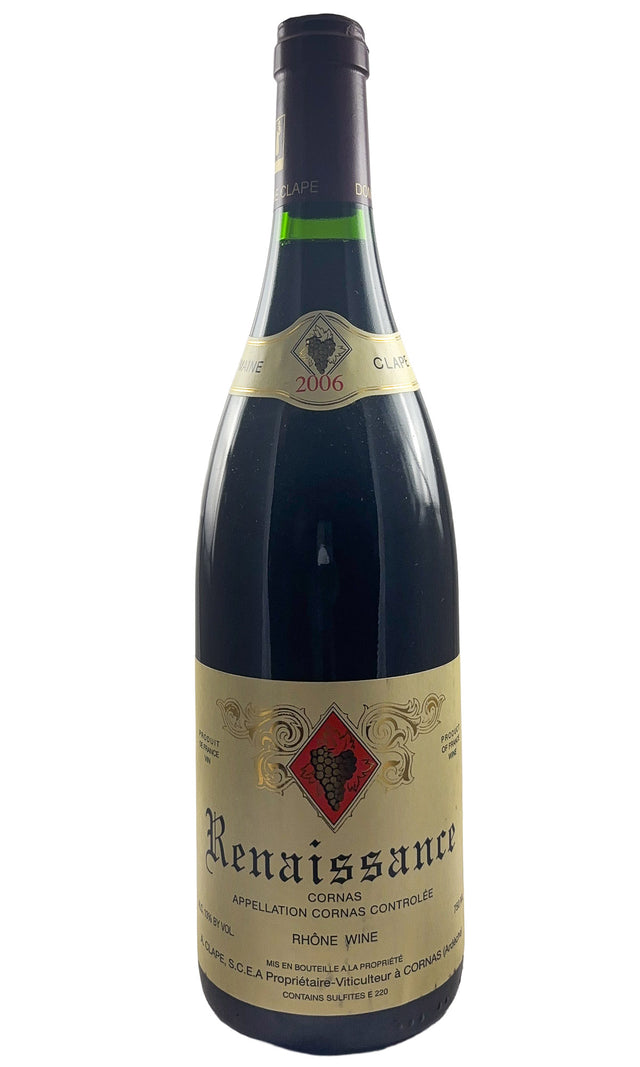 Bottle of Domaine Auguste Clape, Cornas Renaissance, 2006 - Red Wine - Flatiron Wines & Spirits - New York
