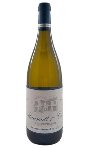 Bottle of Domaine Bernard Millot, Meursault 1er Cru Les Gouttes D'or, 2022 - White Wine - Flatiron Wines & Spirits - New York