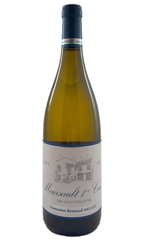 Bottle of Domaine Bernard Millot, Meursault 1er Cru Les Gouttes D'or, 2022 - White Wine - Flatiron Wines & Spirits - New York