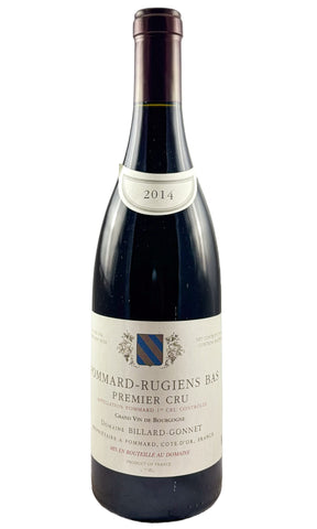 Bottle of Domaine Billard-Gonnet, Pommard-Rugiens Bas 1er cru, 2014 - Red Wine - Flatiron Wines & Spirits - New York