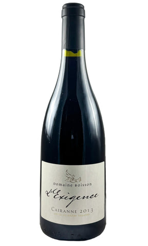 Bottle of Domaine Boisson, Cairanne Cuvee L'Exigence, 2013 - Red Wine - Flatiron Wines & Spirits - New York