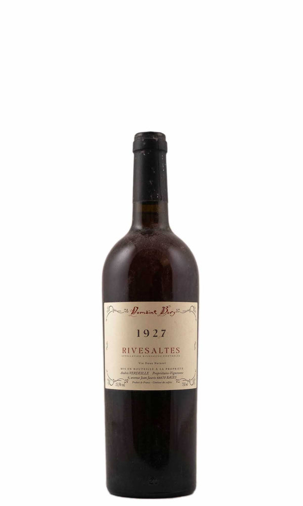 Bottle of Domaine Bory, Rivesaltes, 1927 - Red Wine - Flatiron Wines & Spirits - New York