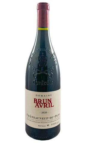 Bottle of Domaine Brun Avril, Chateauneuf du Pape, 2020 - Red Wine - Flatiron Wines & Spirits - New York