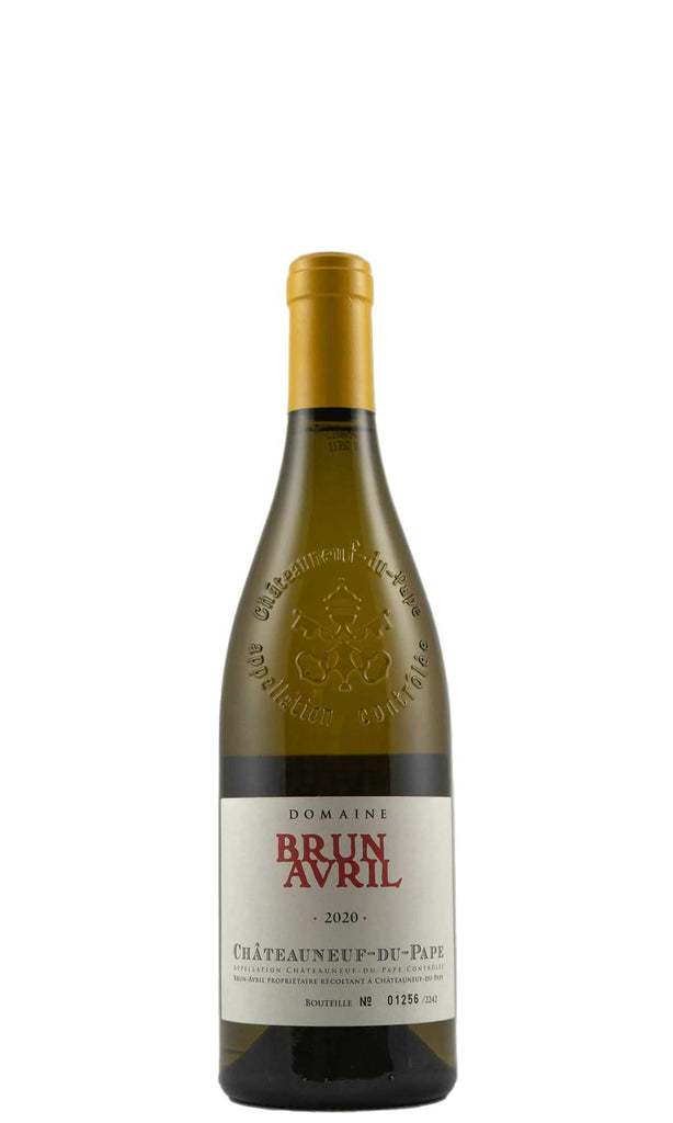 Bottle of Domaine Brun Avril, Chateauneuf-du-Pape Blanc, 2020 - White Wine - Flatiron Wines & Spirits - New York