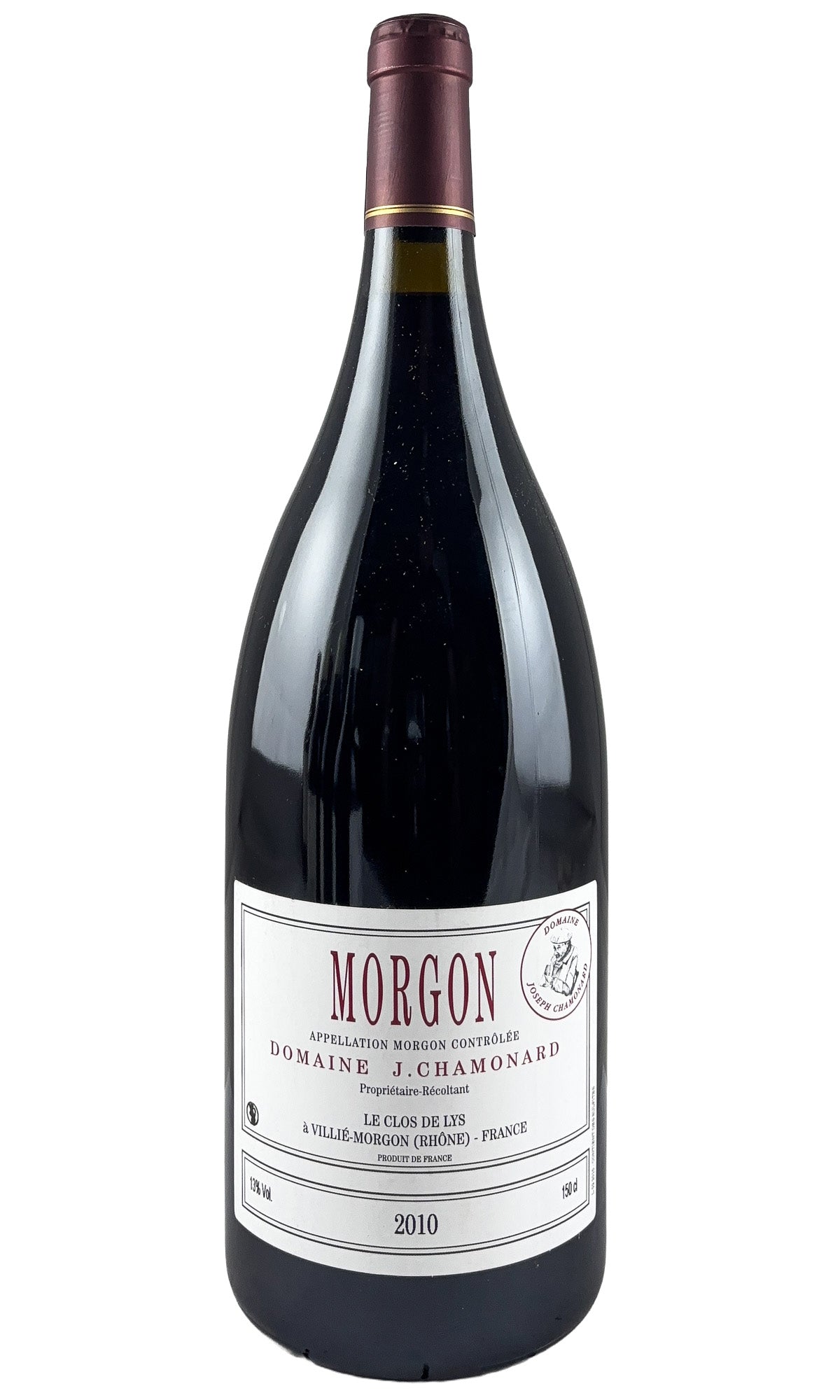 Bottle of Domaine Chamonard, Morgon Les Clos de Lys, 2010 (1.5L) - Red Wine - Flatiron Wines & Spirits - New York
