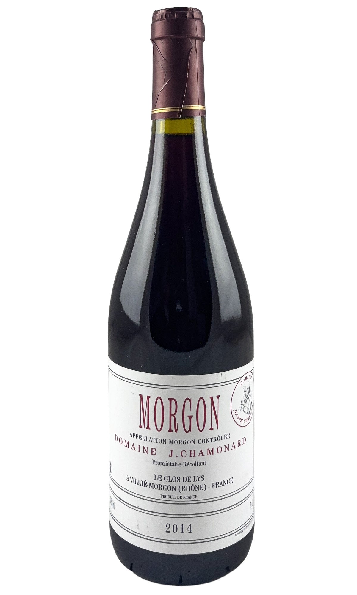 Bottle of Domaine Chamonard, Morgon Les Clos de Lys, 2014 - Red Wine - Flatiron Wines & Spirits - New York