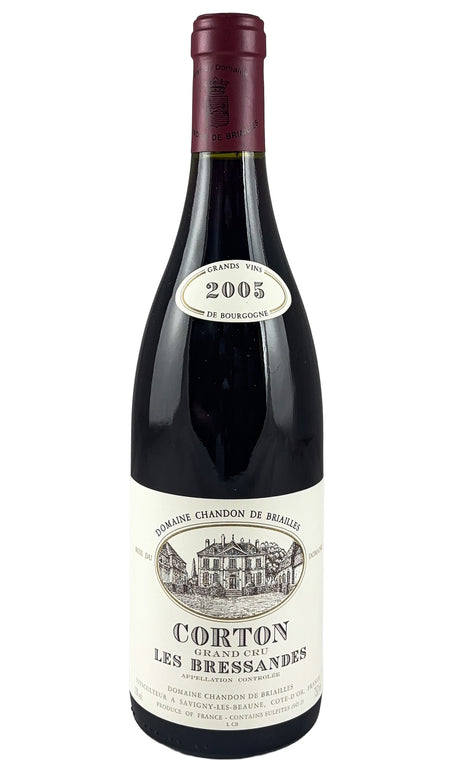 Bottle of Domaine Chandon de Briailles, Corton Bressandes Grand Cru, 2005 - Red Wine - Flatiron Wines & Spirits - New York