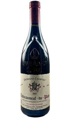 Bottle of Domaine Charvin, Chateauneuf du Pape, 2007 - Red Wine - Flatiron Wines & Spirits - New York