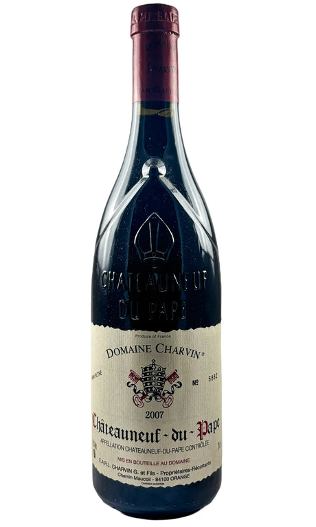 Bottle of Domaine Charvin, Chateauneuf du Pape, 2007 - Red Wine - Flatiron Wines & Spirits - New York