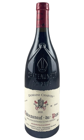 Bottle of Domaine Charvin, Chateauneuf-du-Pape, 2010 - Red Wine - Flatiron Wines & Spirits - New York
