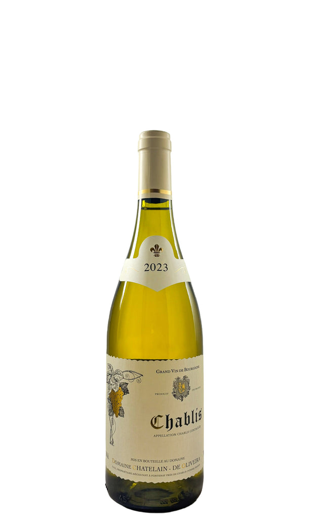 Bottle of Domaine Chatelain de Oliveira, Chablis, 2023 - White Wine - Flatiron Wines & Spirits - New York
