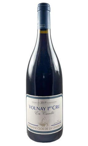 Bottle of Domaine Clos de la Chapelle, Volnay 1er Cru En Carelle, 2019 - Red Wine - Flatiron Wines & Spirits - New York