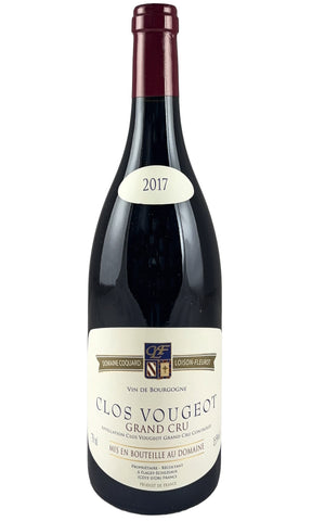 Bottle of Domaine Coquard-Loison-Fleurot, Clos de Vougeot Grand Cru, 2017 - Red Wine - Flatiron Wines & Spirits - New York