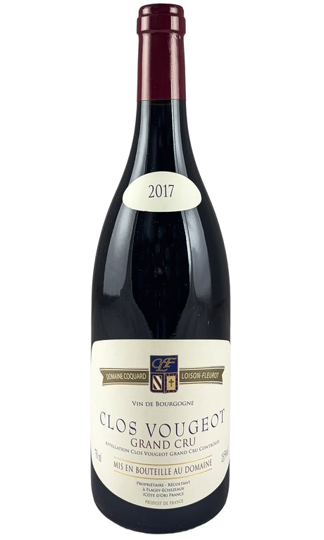 Bottle of Domaine Coquard-Loison-Fleurot, Clos de Vougeot Grand Cru, 2017 - Red Wine - Flatiron Wines & Spirits - New York