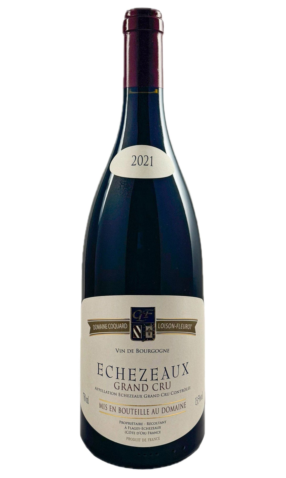 Bottle of Domaine Coquard-Loison-Fleurot, Echezeaux Grand Cru, 2021 - Red Wine - Flatiron Wines & Spirits - New York