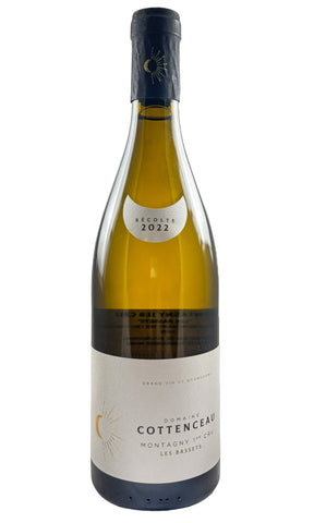 Bottle of Domaine Cottenceau, Montagny 1er Cru "Les Bassets", 2022 - White Wine - Flatiron Wines & Spirits - New York