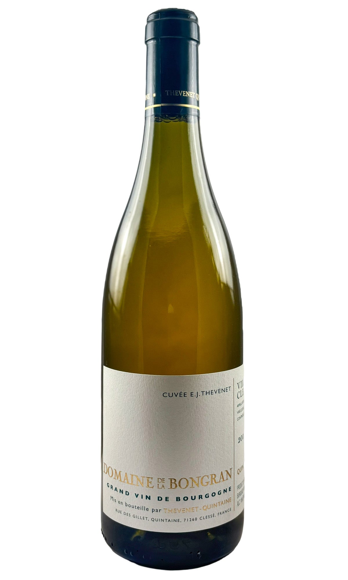 Bottle of Domaine De la Bongran, Vire Clesse Cuvee Tradition E.J. Thevenet, 2011 - White Wine - Flatiron Wines & Spirits - New York