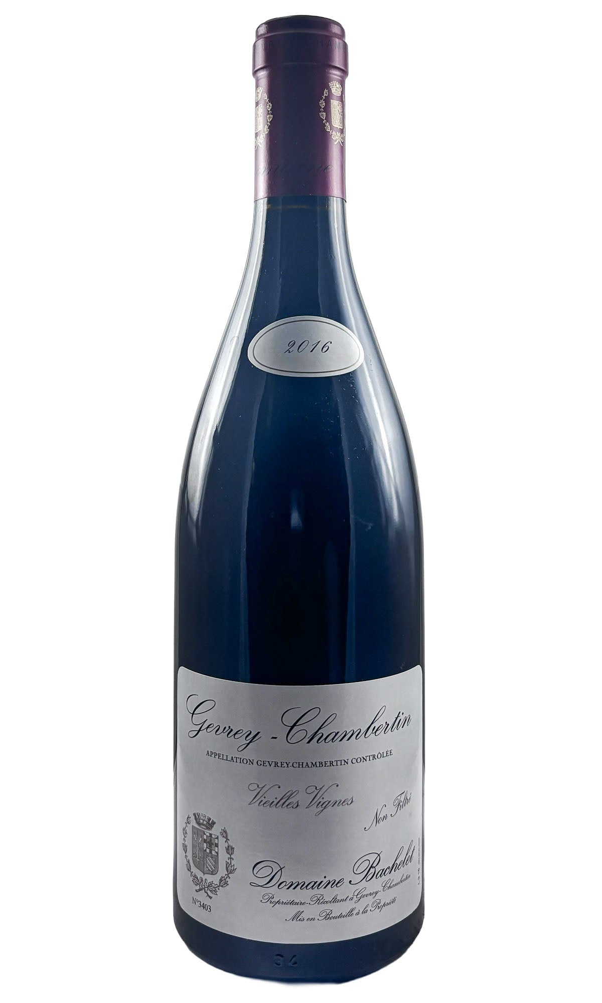 Bottle of Domaine Denis Bachelet, Gevrey Chambertin Vieilles Vignes, 2016 - Red Wine - Flatiron Wines & Spirits - New York