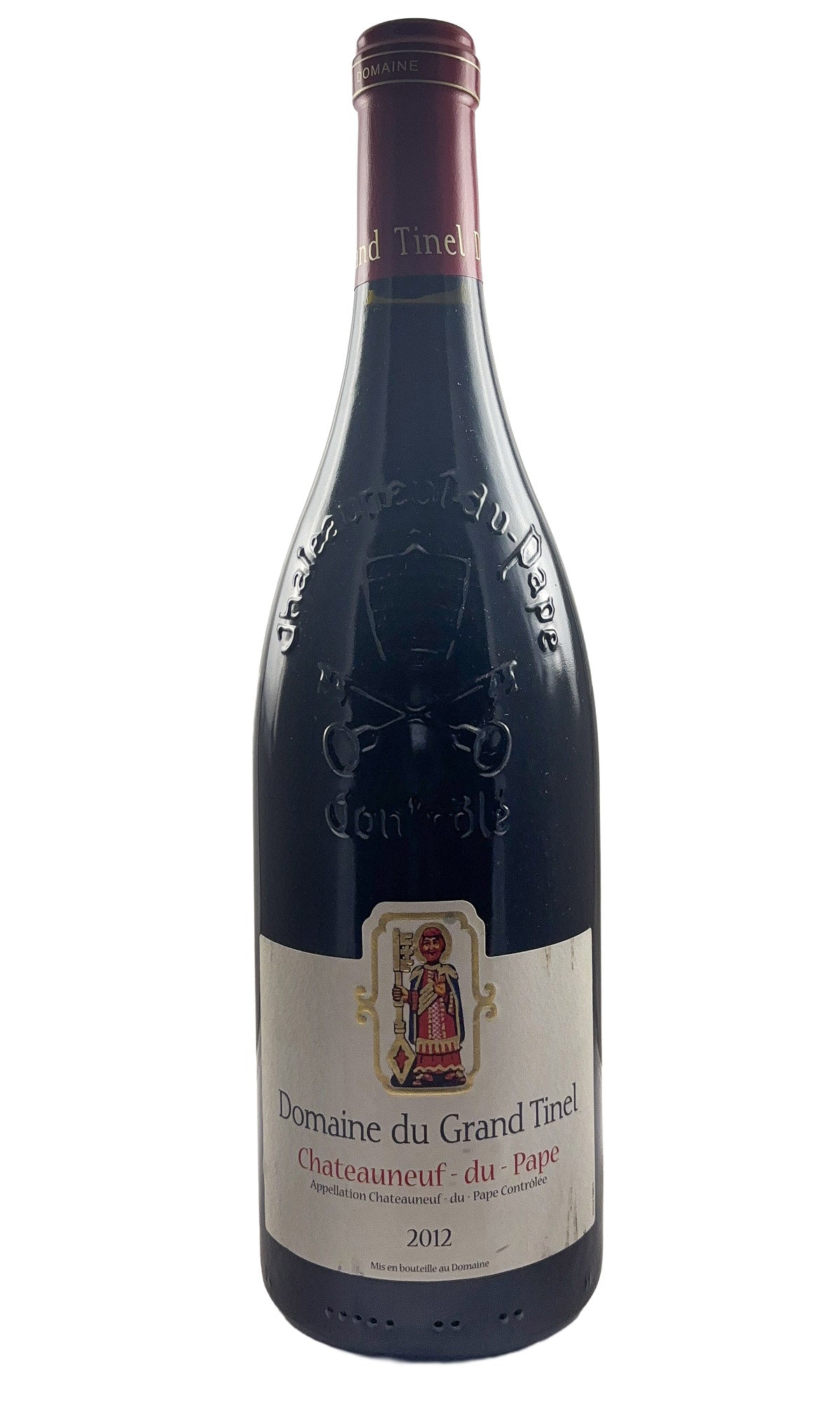 Bottle of Domaine Du Grand Tinel, Chateauneuf-du-Pape, 2012 - Red Wine - Flatiron Wines & Spirits - New York