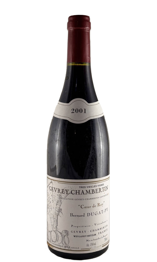 Bottle of Domaine Dugat-Py, Gevrey Chambertin Coeur du Roy Tres Vieilles Vignes, 2001 - Red Wine - Flatiron Wines & Spirits - New York